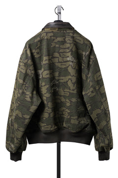 画像をギャラリービューアに読み込む, EVISU HT, CAMOUFLAGE BOMBER JACKET-LOOSE FIT (CAMOFLAGE)