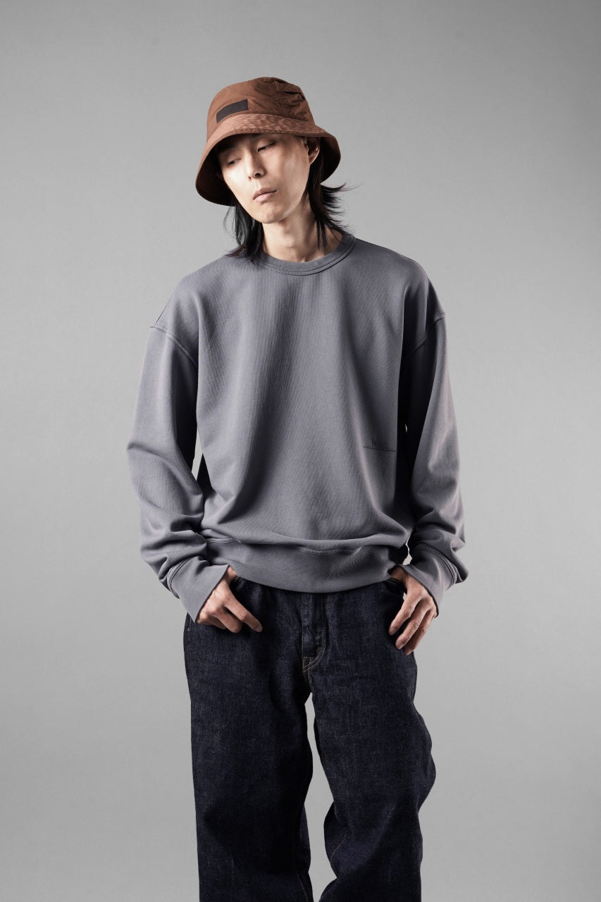 画像をギャラリービューアに読み込む, Ten c FLEECE / CREW NECK SWEAT SHIRT (GRIGIO CARBONE)