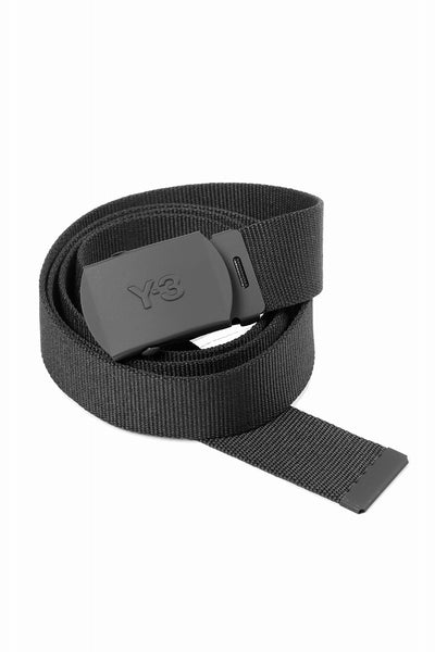Y-3 Yohji Yamamoto LOGO G.I BELT (BLACK)