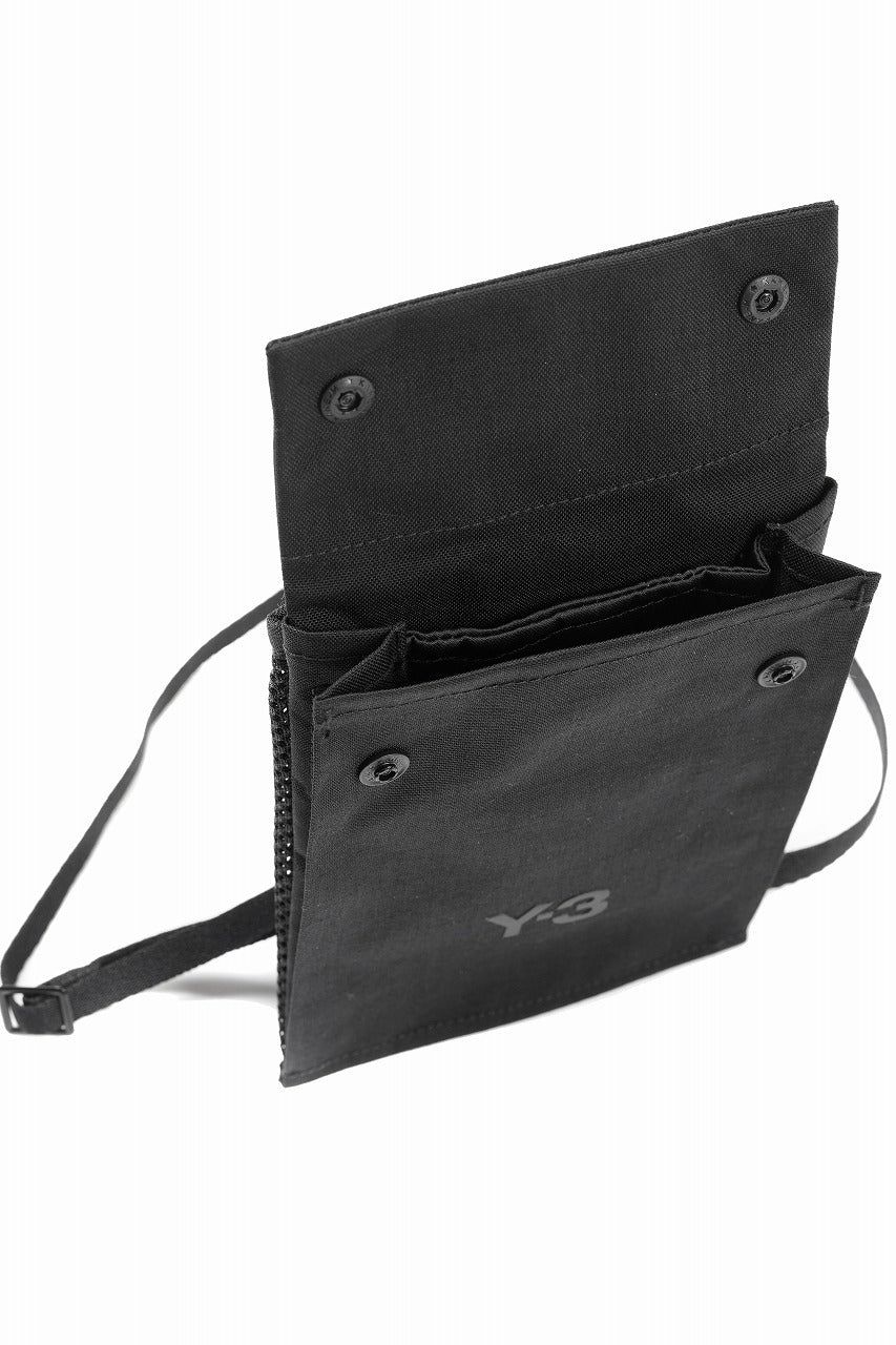 画像をギャラリービューアに読み込む, Y-3 Yohji Yamamoto CORDURA® X-BODY POUCH (BLACK)
