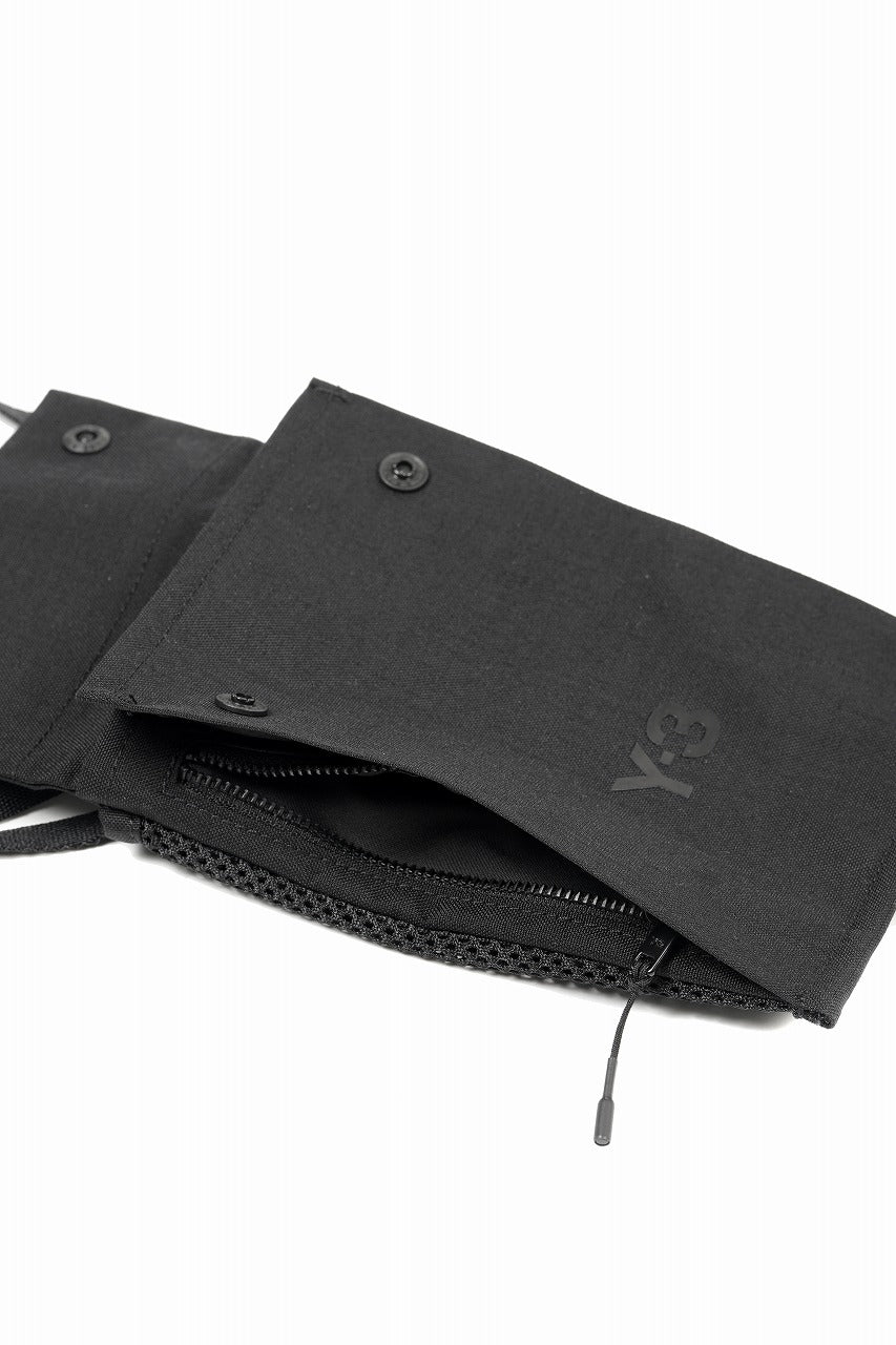 画像をギャラリービューアに読み込む, Y-3 Yohji Yamamoto CORDURA® X-BODY POUCH (BLACK)