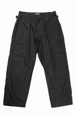 LASTMAN POPLIN MECHANIC PANTS (BLACK)