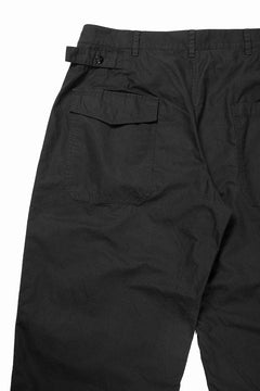 画像をギャラリービューアに読み込む, LASTMAN POPLIN MECHANIC PANTS (BLACK)