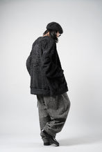 Load image into Gallery viewer, MASTERMIND WORLD SHAGGY CARDIGAN (BLACK)