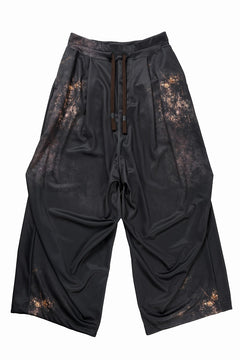 画像をギャラリービューアに読み込む, beauty : beast SUPER WIDE SAROUEL PANTS MK2 (BLACK SHAVING)