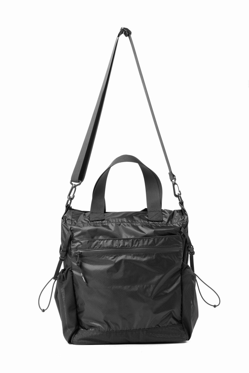 画像をギャラリービューアに読み込む, F/CE. CORDURA SIL NYLON 2WAY TOTE (BLACK)