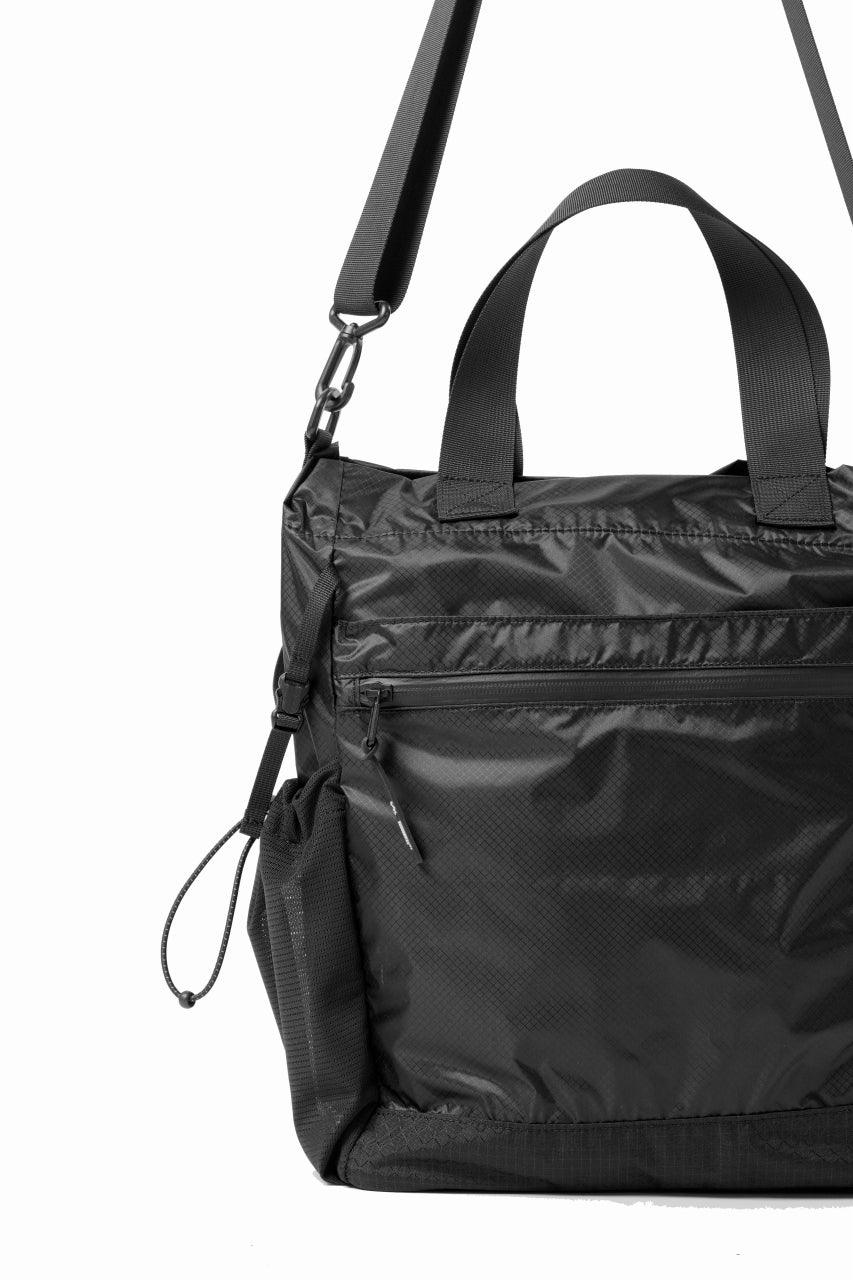 画像をギャラリービューアに読み込む, F/CE. CORDURA SIL NYLON 2WAY TOTE (BLACK)
