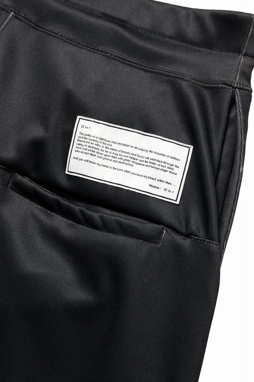画像をギャラリービューアに読み込む, beauty : beast SUPER WIDE SAROUEL PANTS MK2 (BLACK SHAVING)
