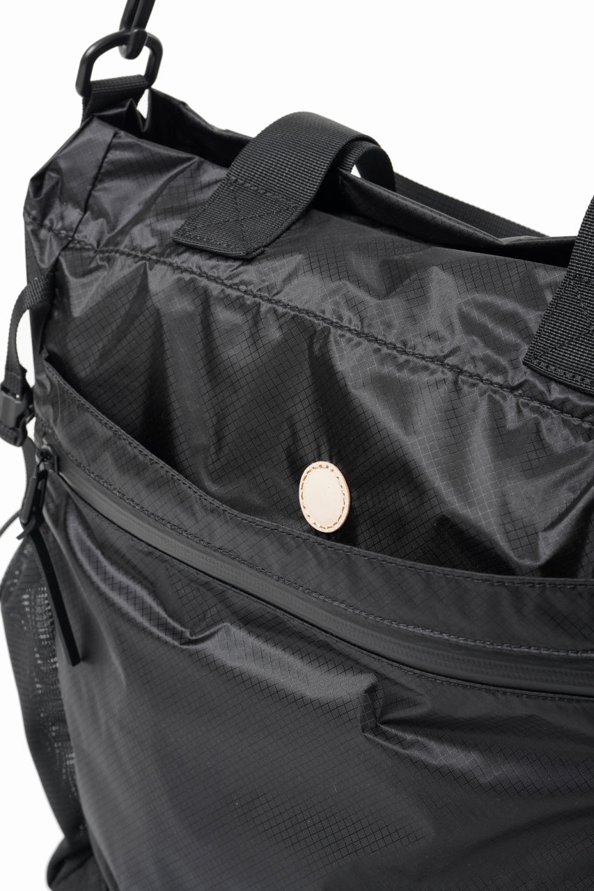 画像をギャラリービューアに読み込む, F/CE. CORDURA SIL NYLON 2WAY TOTE (BLACK)