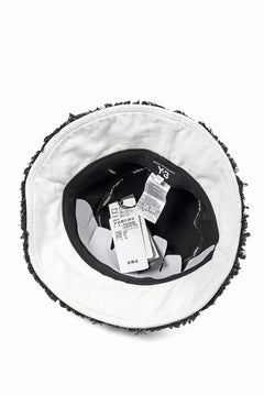 画像をギャラリービューアに読み込む, Y-3 Yohji Yamamoto STRIPES BUCKET HAT (BLACK)