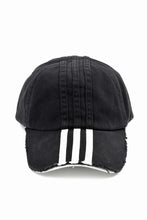 画像をギャラリービューアに読み込む, Y-3 Yohji Yamamoto STRIPES CAP (BLACK)