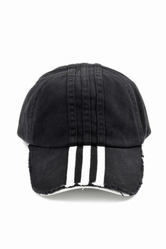 画像をギャラリービューアに読み込む, Y-3 Yohji Yamamoto STRIPES CAP (BLACK)