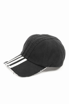 画像をギャラリービューアに読み込む, Y-3 Yohji Yamamoto STRIPES CAP (BLACK)