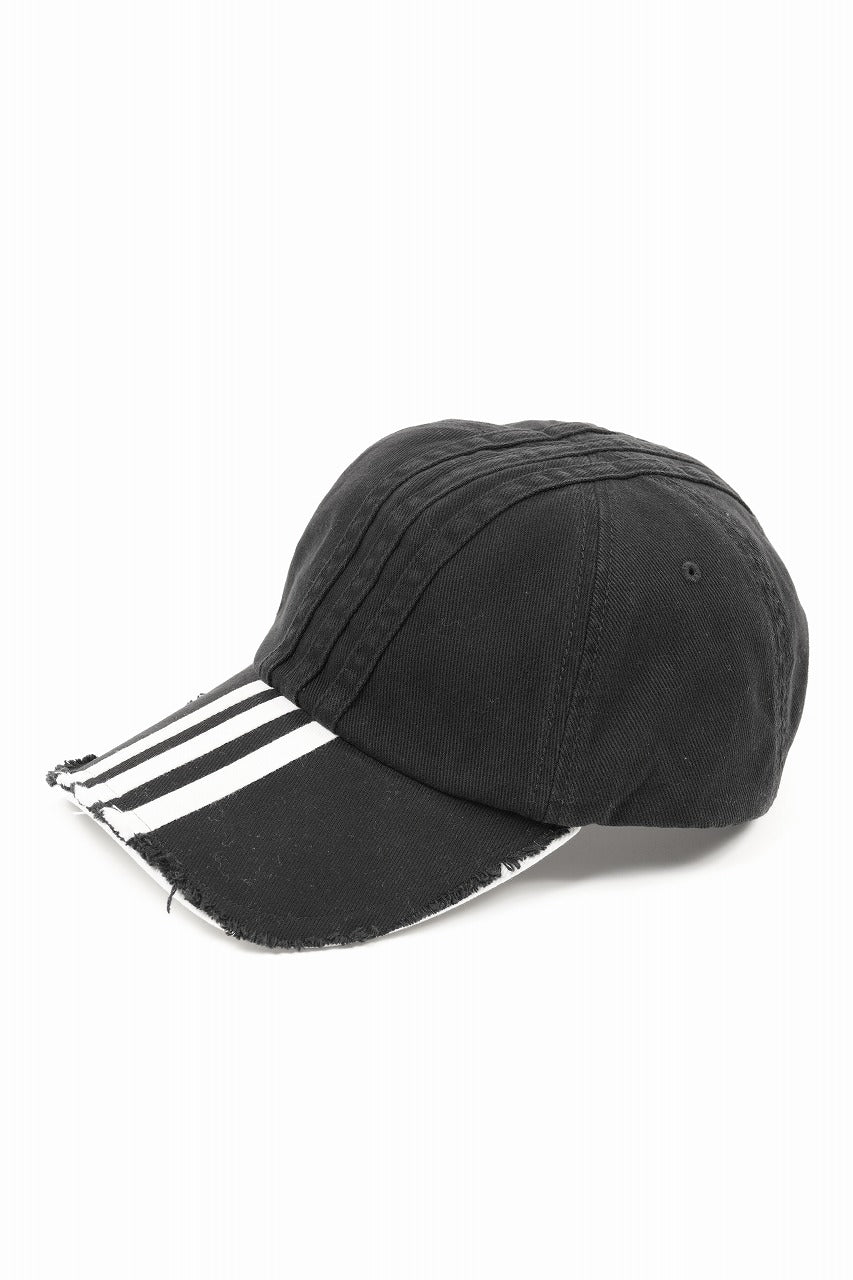 画像をギャラリービューアに読み込む, Y-3 Yohji Yamamoto STRIPES CAP (BLACK)
