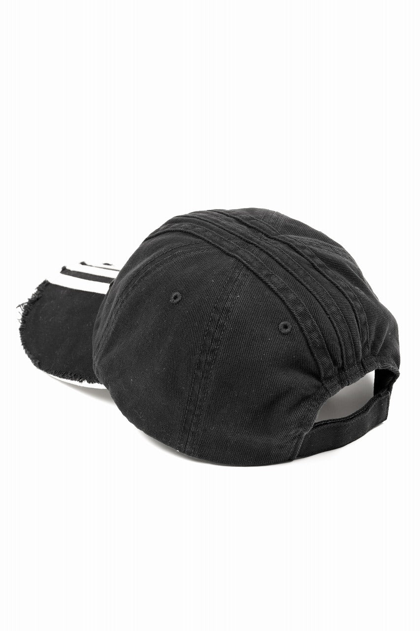 画像をギャラリービューアに読み込む, Y-3 Yohji Yamamoto STRIPES CAP (BLACK)