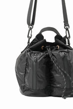 画像をギャラリービューアに読み込む, F/CE. CORDURA SIL NYLON DRAWSTRING (BLACK)