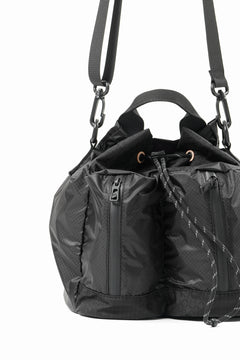 画像をギャラリービューアに読み込む, F/CE. CORDURA SIL NYLON DRAWSTRING (BLACK)