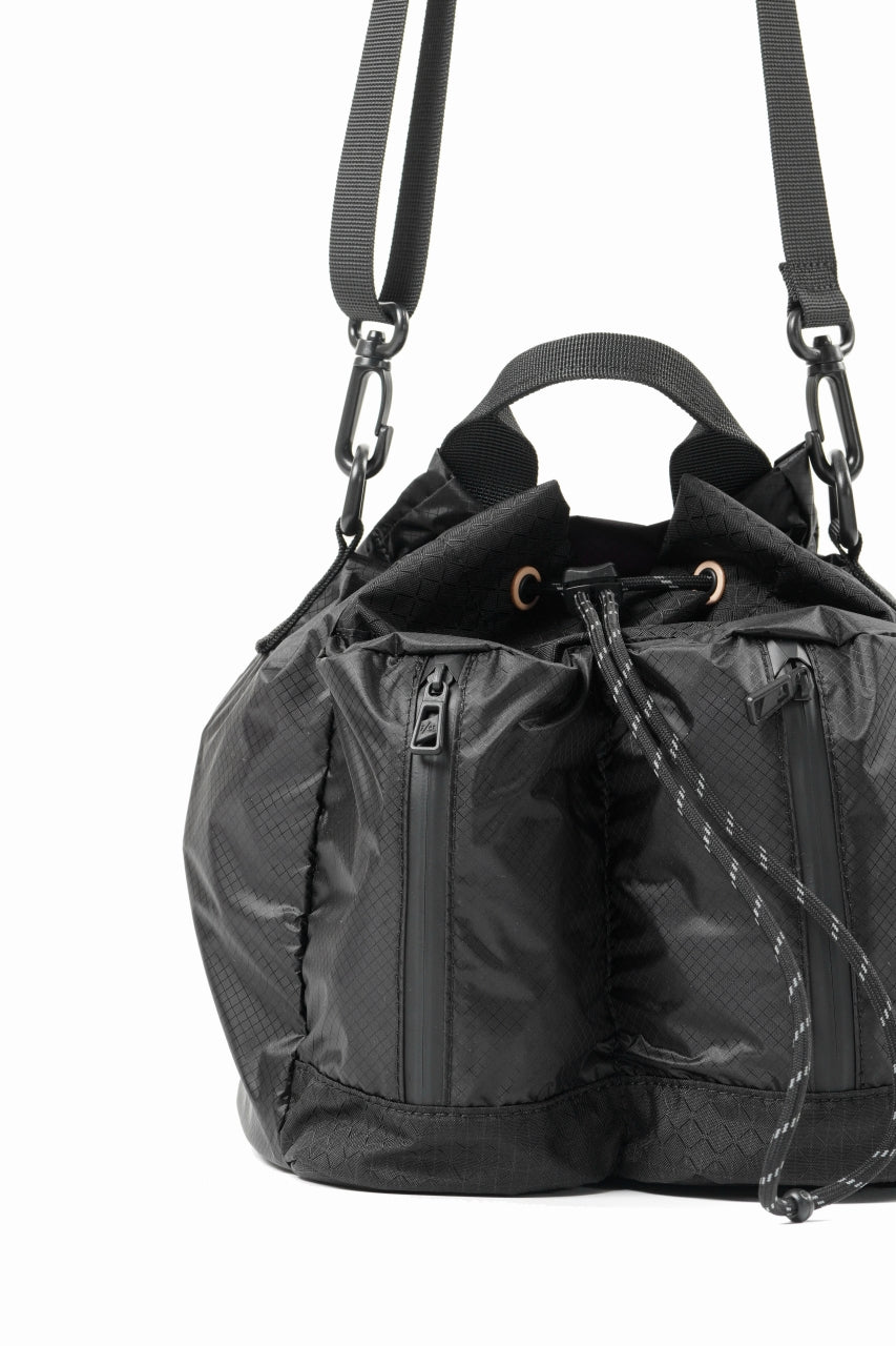 画像をギャラリービューアに読み込む, F/CE. CORDURA SIL NYLON DRAWSTRING (BLACK)