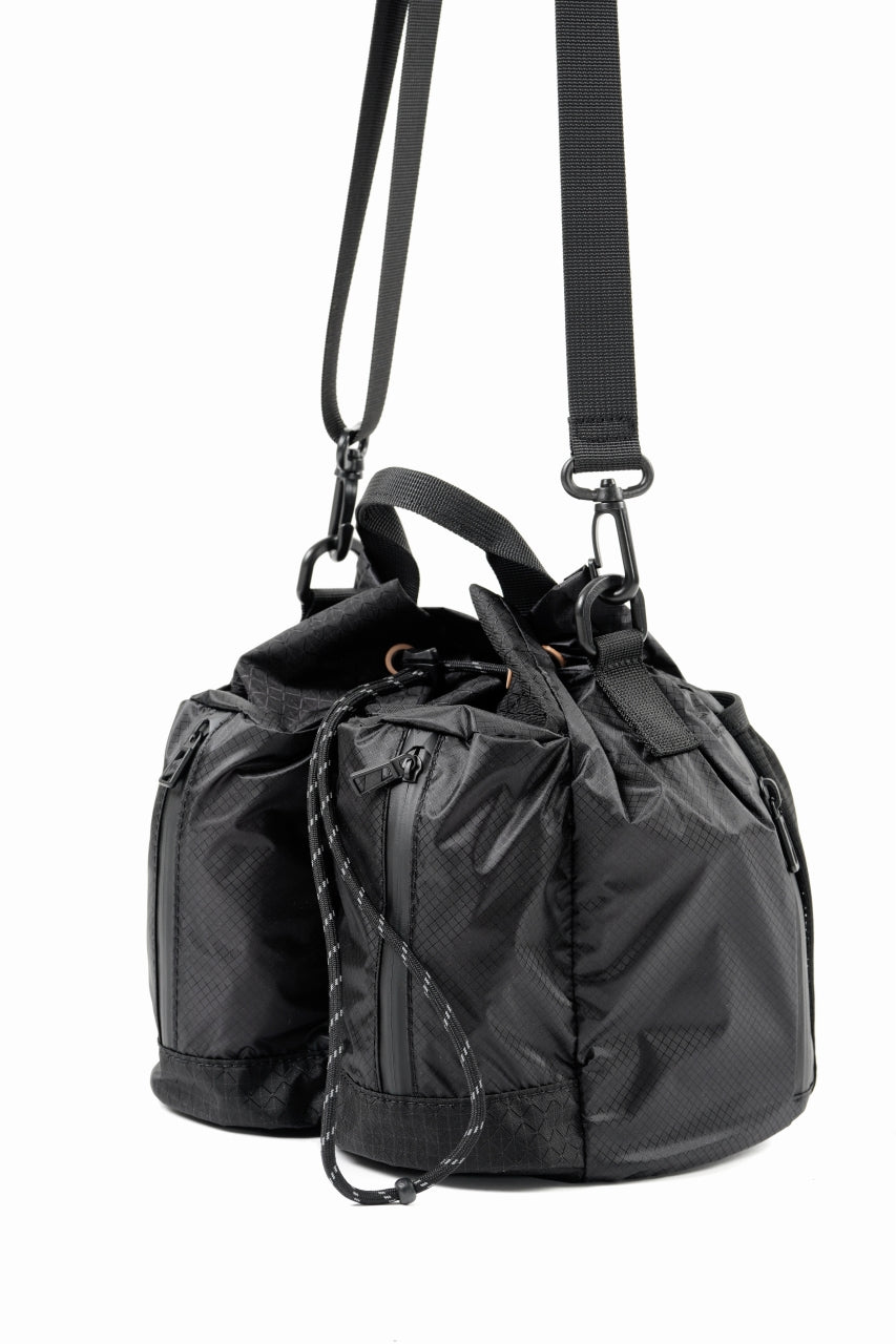 画像をギャラリービューアに読み込む, F/CE. CORDURA SIL NYLON DRAWSTRING (BLACK)