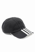 画像をギャラリービューアに読み込む, Y-3 Yohji Yamamoto STRIPES CAP (BLACK)