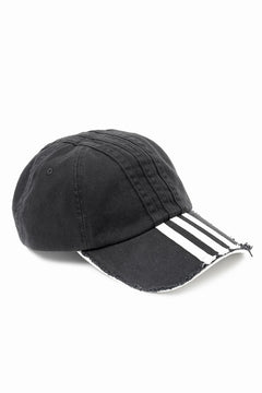 画像をギャラリービューアに読み込む, Y-3 Yohji Yamamoto STRIPES CAP (BLACK)