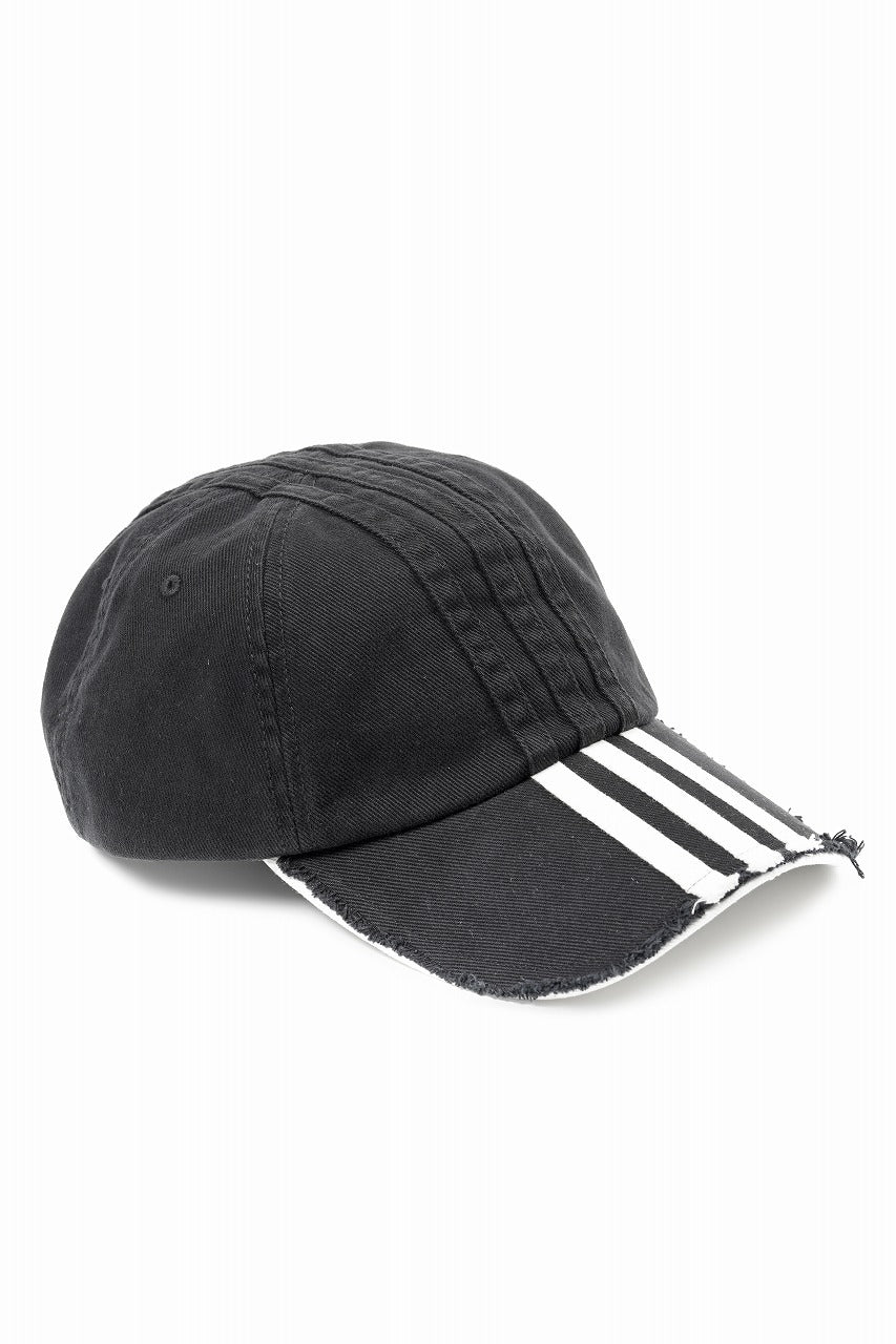 画像をギャラリービューアに読み込む, Y-3 Yohji Yamamoto STRIPES CAP (BLACK)