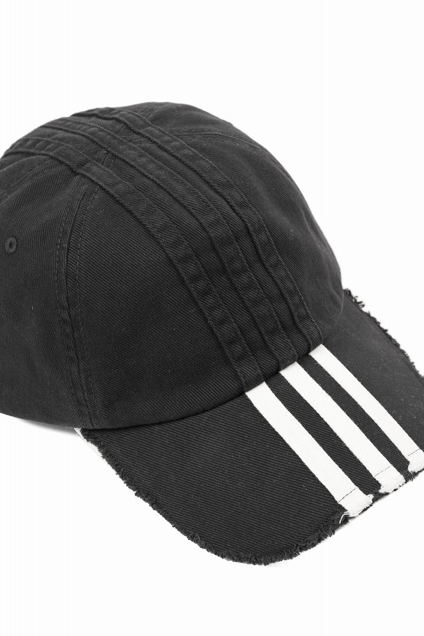 画像をギャラリービューアに読み込む, Y-3 Yohji Yamamoto STRIPES CAP (BLACK)