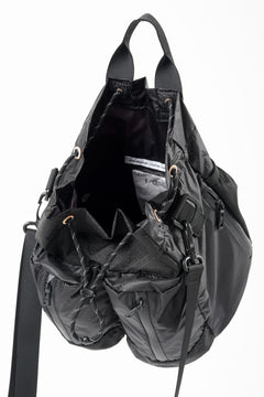 画像をギャラリービューアに読み込む, F/CE. CORDURA SIL NYLON DRAWSTRING (BLACK)
