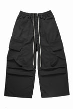 画像をギャラリービューアに読み込む, A.F ARTEFACT CARGO WIDE PANTS / PLAIN WEAVE (BLACK)