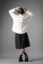 画像をギャラリービューアに読み込む, TARO HORIUCHI / th products Dolman L/S Tee / high gauge bare smooth (white)
