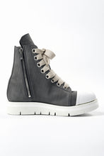 画像をギャラリービューアに読み込む, A.F ARTEFACT x Portaille THICK SNEAKER BOOTS / FILED STEER (GREY×WHITE)