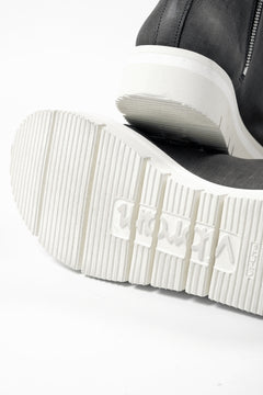 画像をギャラリービューアに読み込む, A.F ARTEFACT x Portaille THICK SNEAKER BOOTS / FILED STEER (GREY×WHITE)