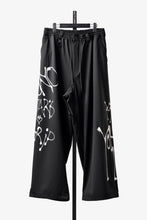 画像をギャラリービューアに読み込む, Y-3 Yohji Yamamoto CHITO GRAPHIC WIDE WOOL PANTS (BLACK)