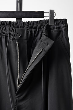 画像をギャラリービューアに読み込む, Y-3 Yohji Yamamoto CHITO GRAPHIC WIDE WOOL PANTS (BLACK)