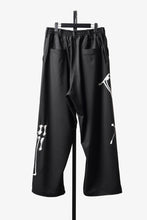 画像をギャラリービューアに読み込む, Y-3 Yohji Yamamoto CHITO GRAPHIC WIDE WOOL PANTS (BLACK)