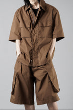 Load image into Gallery viewer, Ten c MID LAYER / HALF SLEEVE SHIRT JACKET (SIGARO)