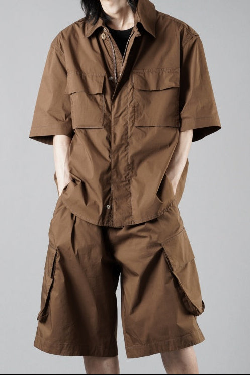 Load image into Gallery viewer, Ten c MID LAYER / HALF SLEEVE SHIRT JACKET (SIGARO)
