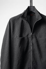 画像をギャラリービューアに読み込む, m.a+ exclusive zipped tall collar shirt jacket wt. pockets / H252DZ/P / LCK (BLACK)