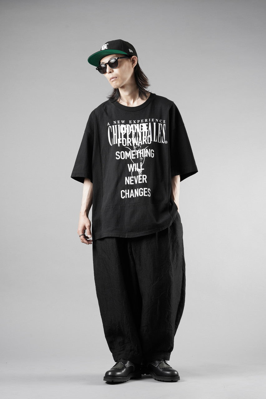 Load image into Gallery viewer, CHANGES exclusive VINTAGE REMAKE SHORT SLEEVE TEE (BLACK #D)
