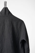 画像をギャラリービューアに読み込む, m.a+ exclusive zipped tall collar shirt jacket wt. pockets / H252DZ/P / LCK (BLACK)