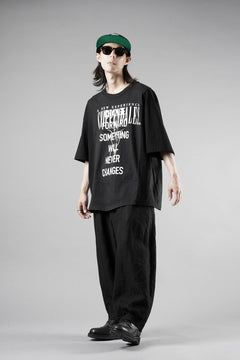 Load image into Gallery viewer, CHANGES exclusive VINTAGE REMAKE SHORT SLEEVE TEE (BLACK #D)