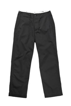 Load image into Gallery viewer, FULLCOUNT 1153 U.S.ARMY TAPERED CHINO TROUSERS (BLACK)