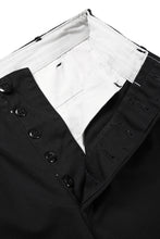 画像をギャラリービューアに読み込む, FULLCOUNT 1153 U.S.ARMY TAPERED CHINO TROUSERS (BLACK)