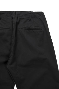 画像をギャラリービューアに読み込む, FULLCOUNT 1153 U.S.ARMY TAPERED CHINO TROUSERS (BLACK)