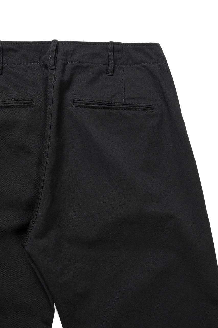 画像をギャラリービューアに読み込む, FULLCOUNT 1153 U.S.ARMY TAPERED CHINO TROUSERS (BLACK)
