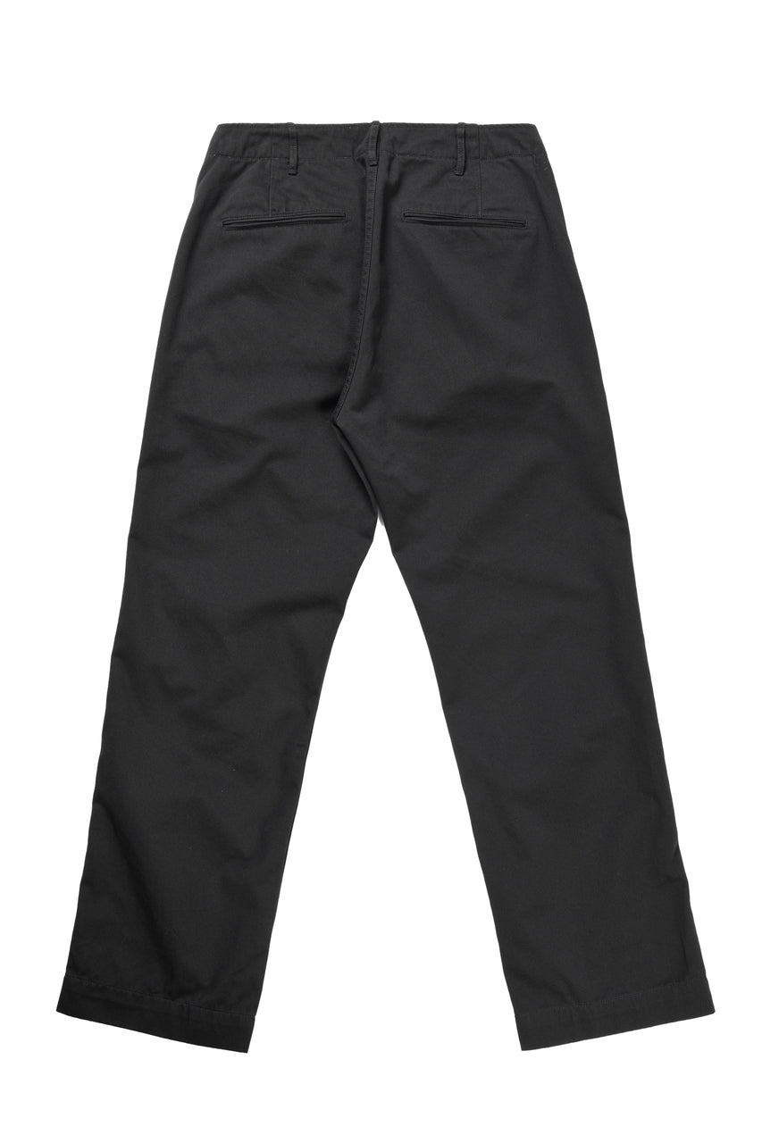 Load image into Gallery viewer, FULLCOUNT 1153 U.S.ARMY TAPERED CHINO TROUSERS (BLACK)