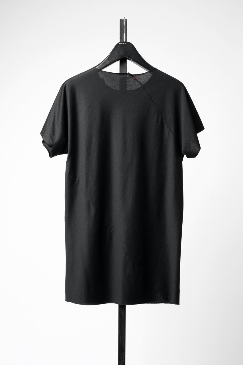 画像をギャラリービューアに読み込む, m.a+ short sleeve spiral t-shirt / T270C / JCL10 (BLACK)