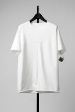 画像をギャラリービューアに読み込む, m.a+ oversized one piece short sleeve t-shirt / T211CG / JME (WHITE)