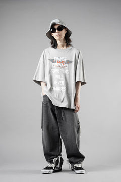 画像をギャラリービューアに読み込む, CHANGES exclusive VINTAGE REMAKE SHORT SLEEVE TEE (GREY #A)
