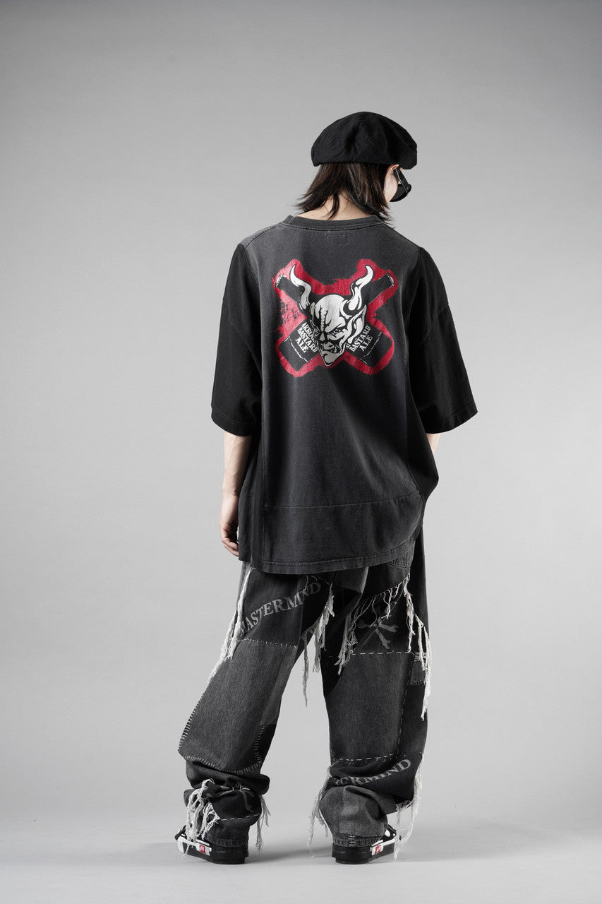 Load image into Gallery viewer, CHANGES exclusive VINTAGE REMAKE SHORT SLEEVE TEE (BLACK #A)